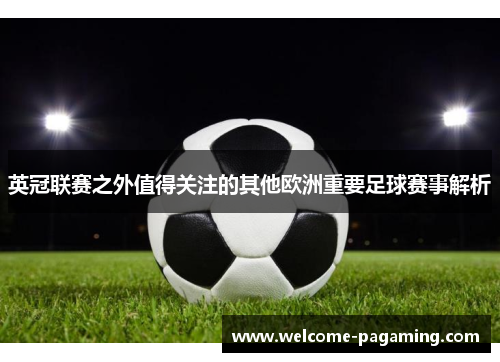 英冠联赛之外值得关注的其他欧洲重要足球赛事解析